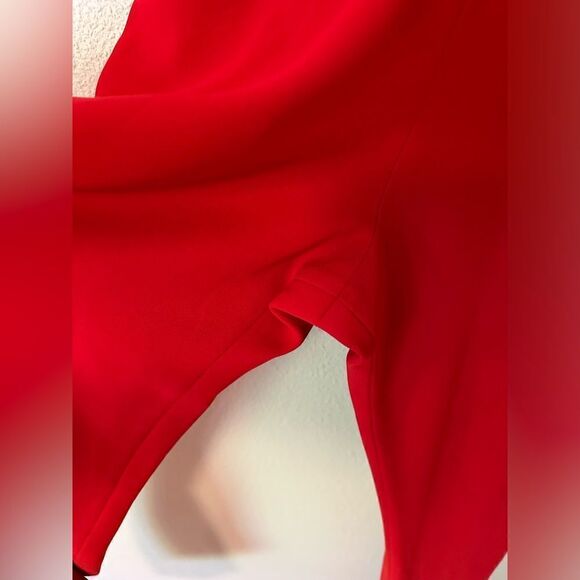 Jill Jill Stuart Kerra Red Strapless Wide Leg Jumpsuit - Picture 5 of 11